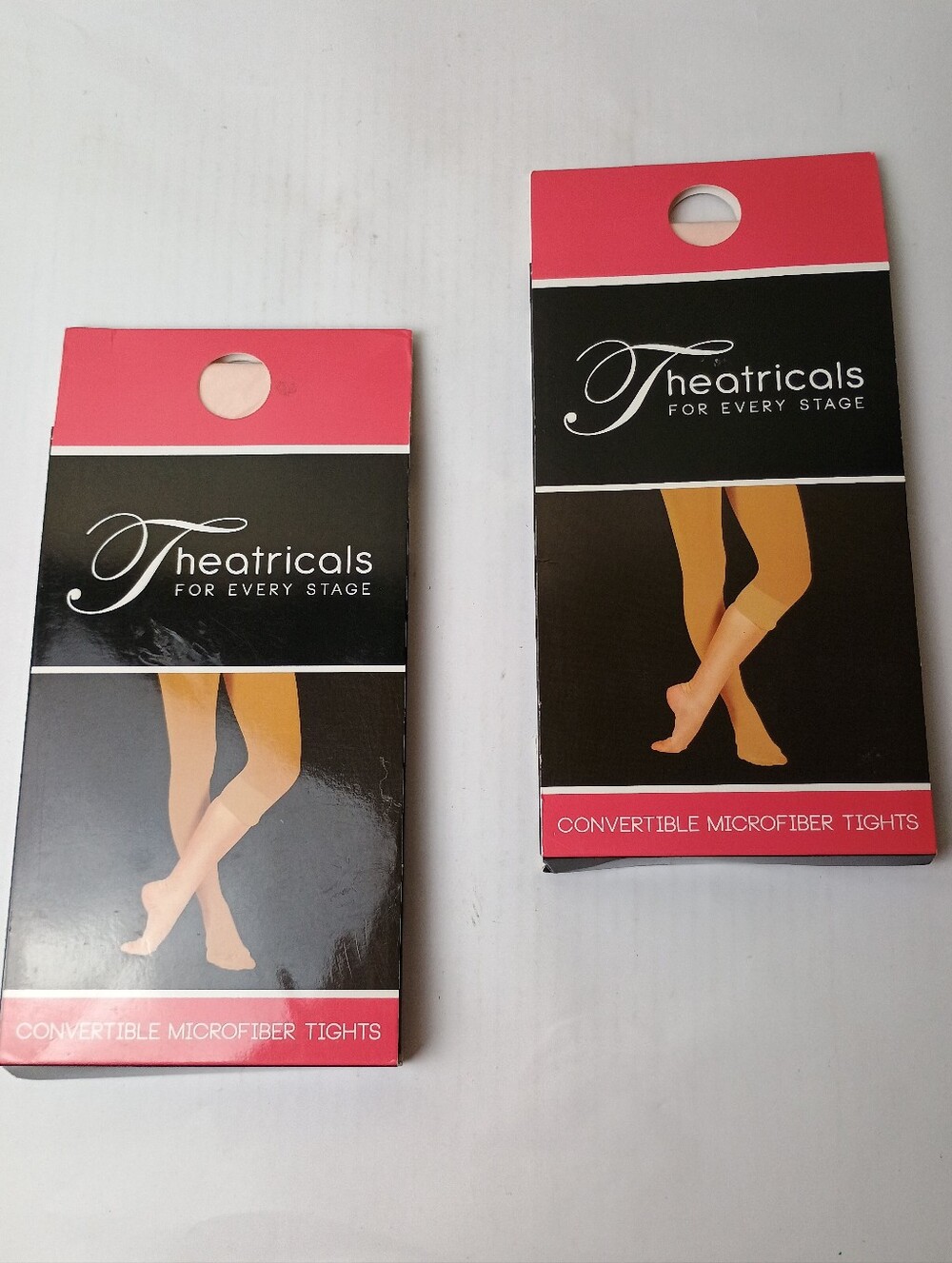Convertible Microfiber Tights - Ballet Pink Size MC Set Of 2